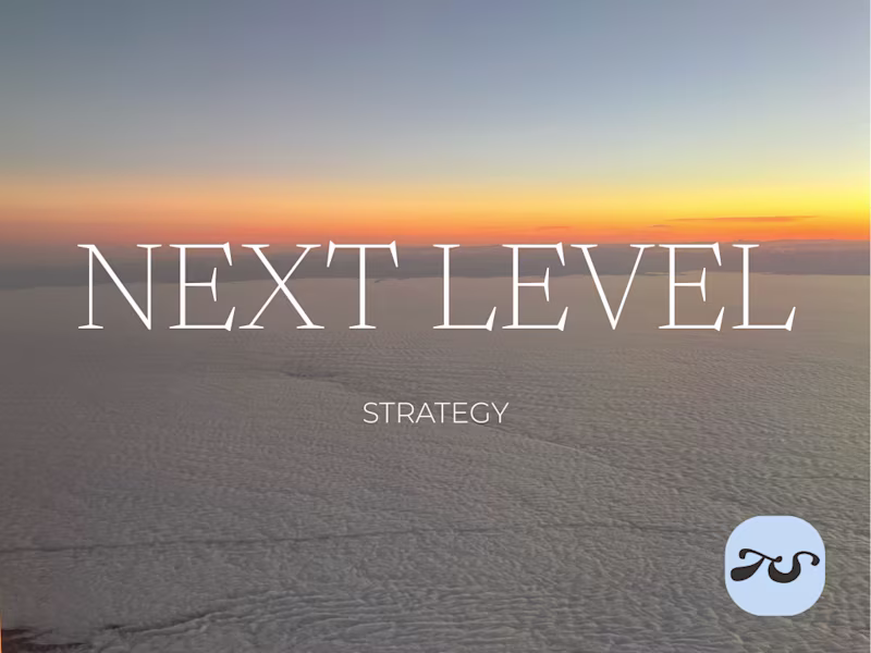 Cover image for Strategy (⏩ Next Level)