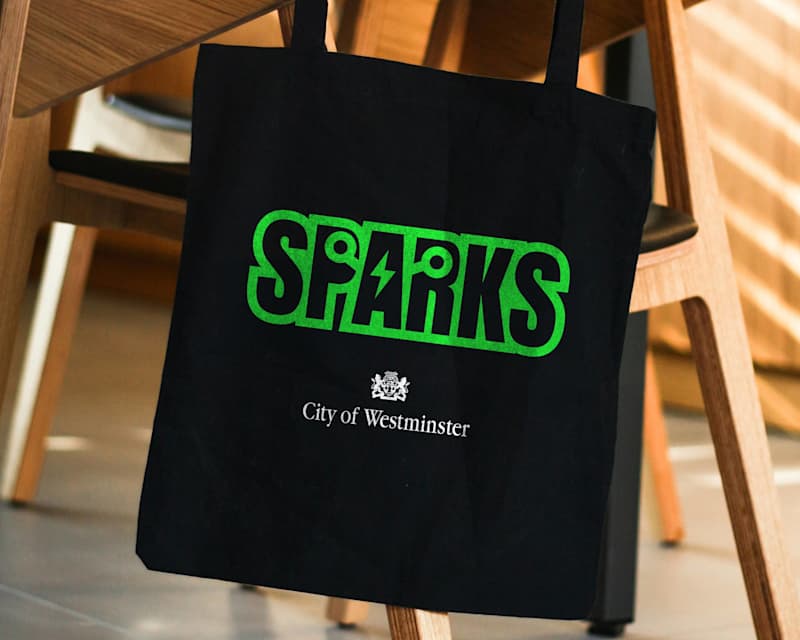 Cover image for "Sparks" Logo