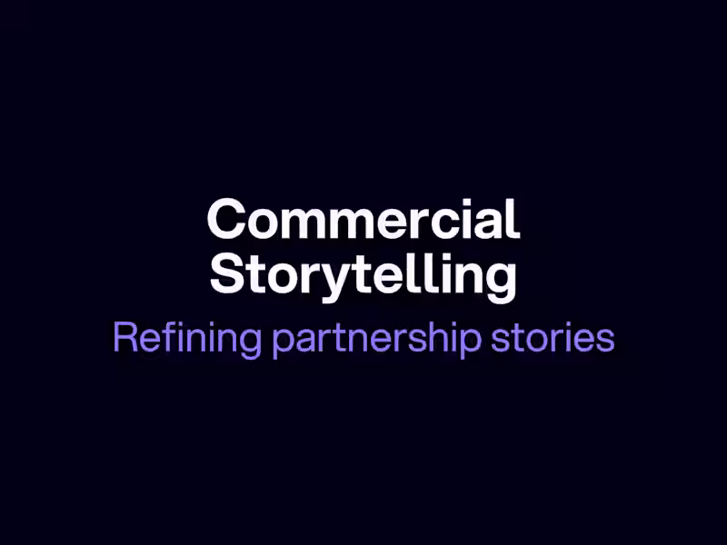 Cover image for Commercial Storytelling