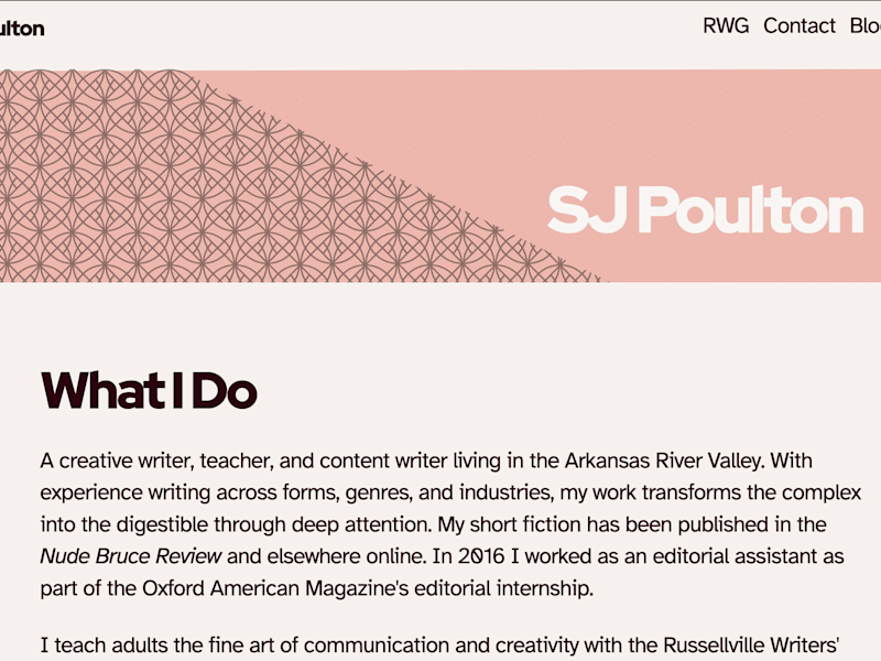 Cover image for Blog Series on Writing and Personal Narratives