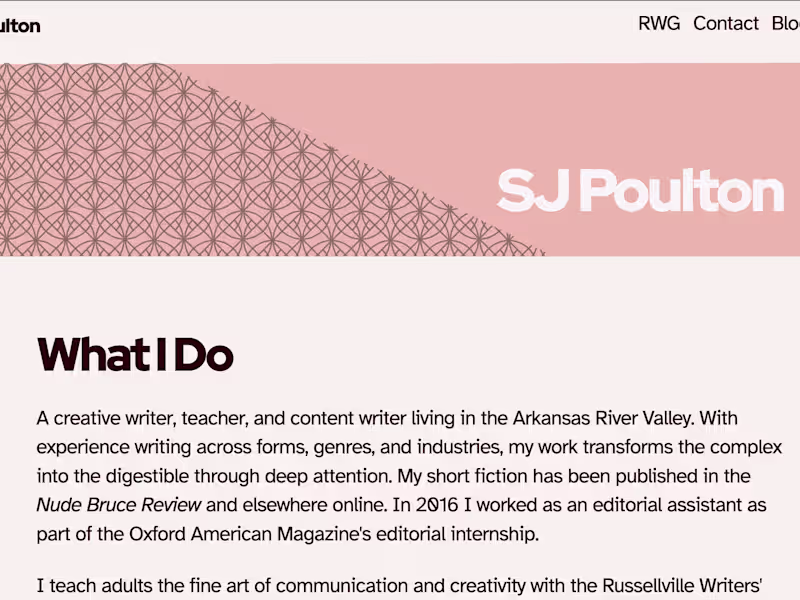 Cover image for Blog Series on Writing and Personal Narratives