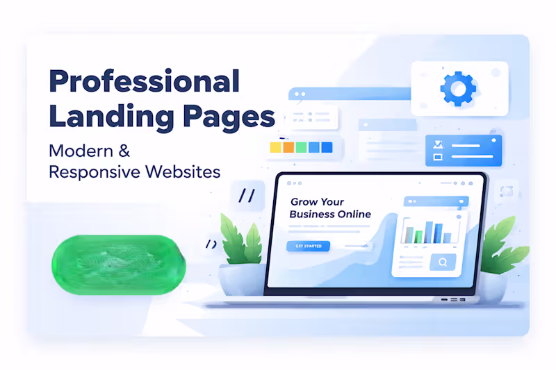 Cover image for Professional Landing Page 