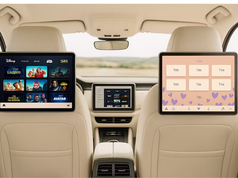 Cover image for Redesigned Seatback Entertainment System