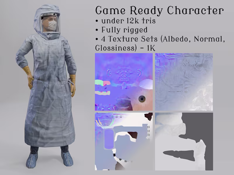 Cover image for Conception to game ready character
