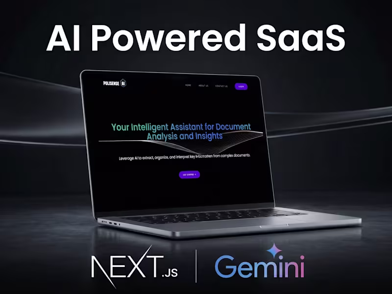 Cover image for Polisense — AI Document Intelligence Platform