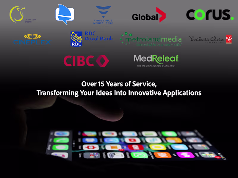 Cover image for Transforming Ideas Into Innovative Apps for Over 15 Years