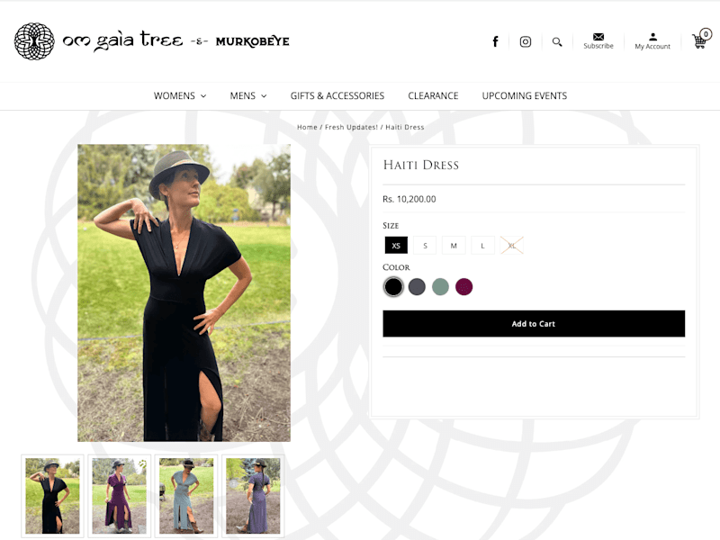 Cover image for Product page customisation | Om Gaia Tree