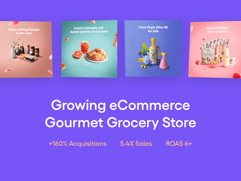 Cover image for Growing Online Gourmet Grocery Store