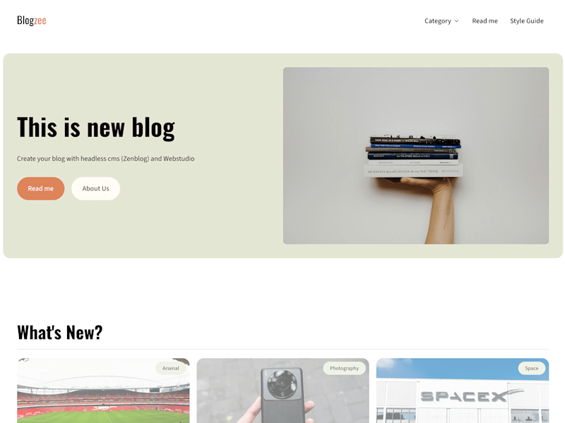 Cover image for Theme Blogzee