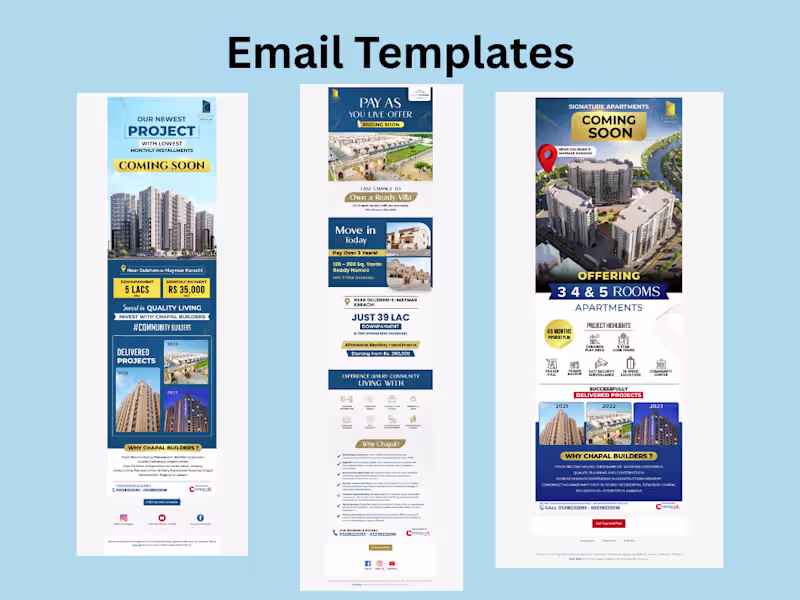 Cover image for Responsive Email template Klaviyo, Hubspot, Mailchimp, others