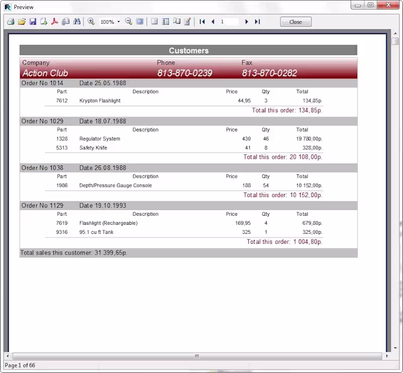 Cover image for Report design