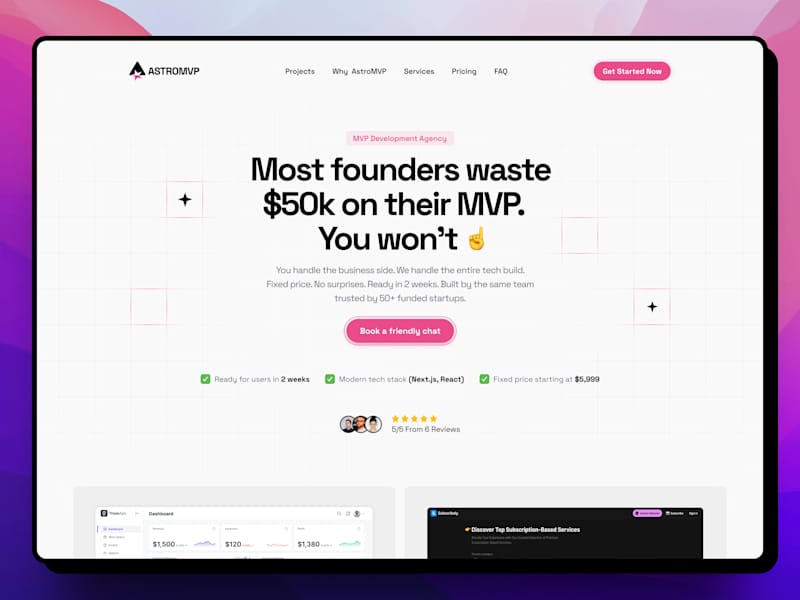 Cover image for Astro MVP Development Agency