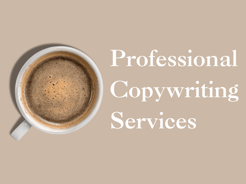 Cover image for Professional Copywriting Services