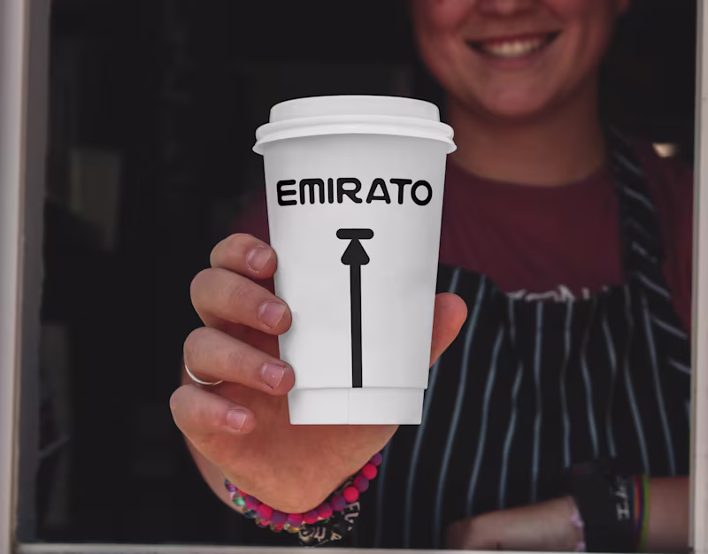 Cover image for EMIRATO | Cafe, Coffee Branding, Brand Identity
