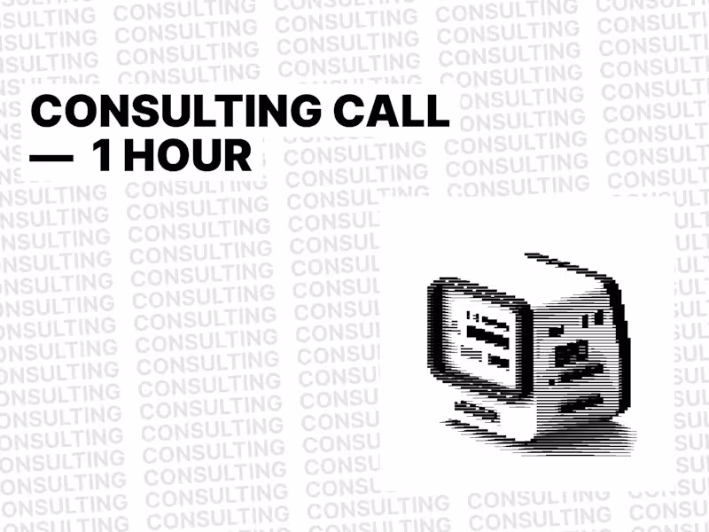 Cover image for 1-Hour Code + Architecture Review