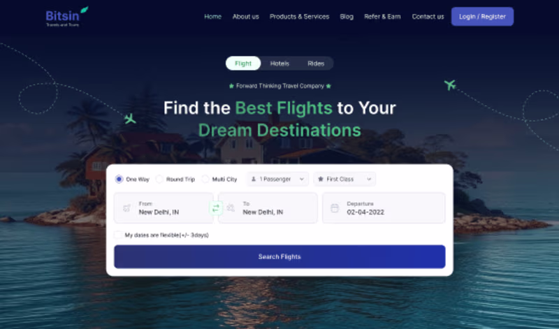 Cover image for Bitsin Travel and Tours