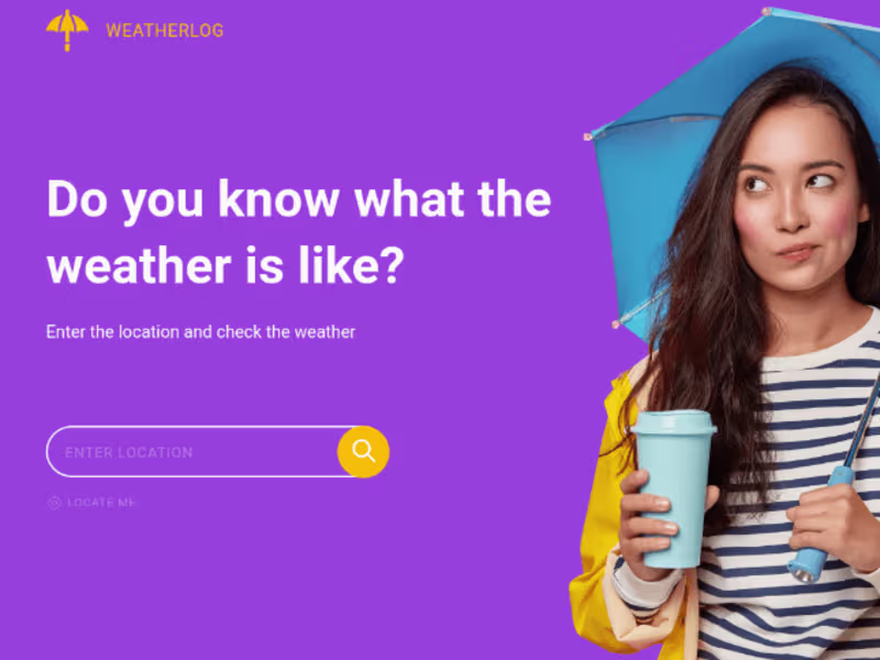 Cover image for Landing page