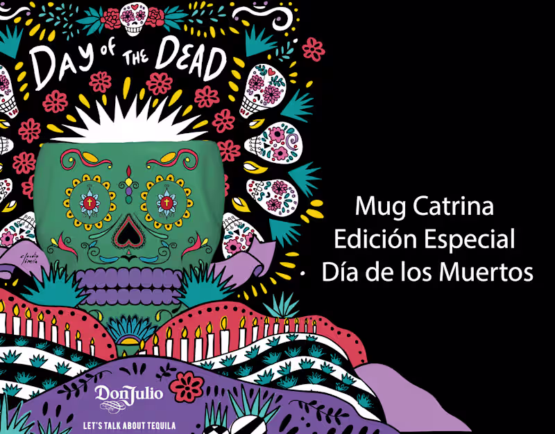Cover image for Mug Catrina for Don Julio tequila