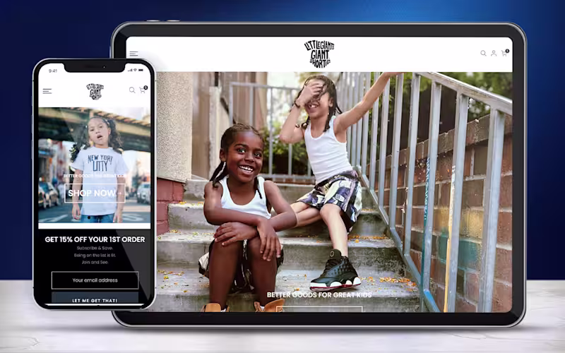 Cover image for Little Giants Kidswear