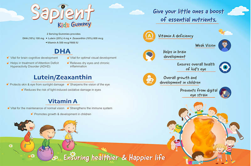 Cover image for Visual Aid Design : Sapient Kids Gummy :: Behance