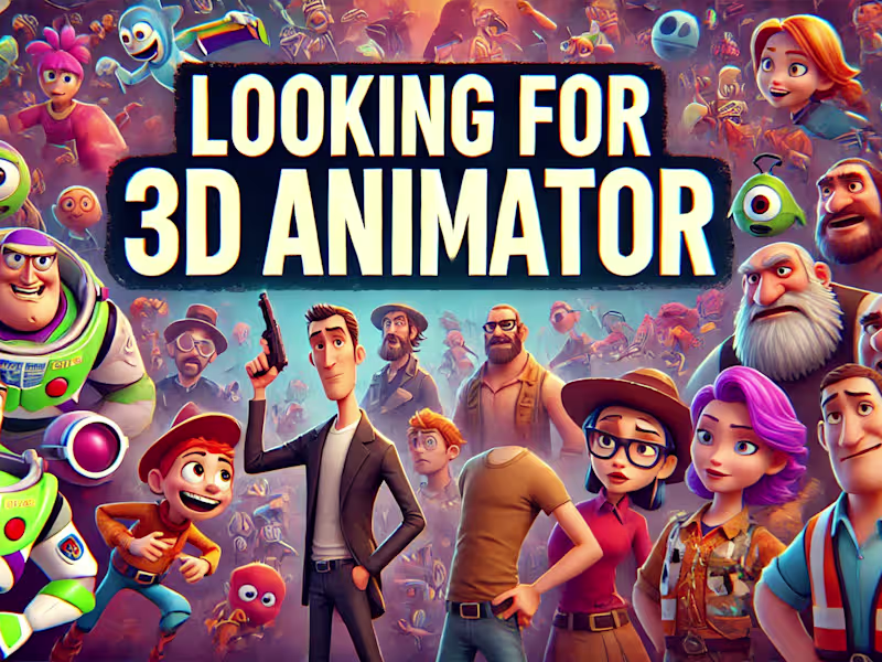 Cover image for 3D Animation video like Pixar or Disney level