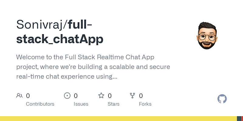 Cover image for Full Stack Realtime Chat App Development