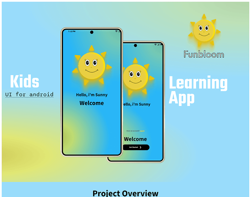 Cover image for FunBloom App || Kids Learning app case study :: Behance