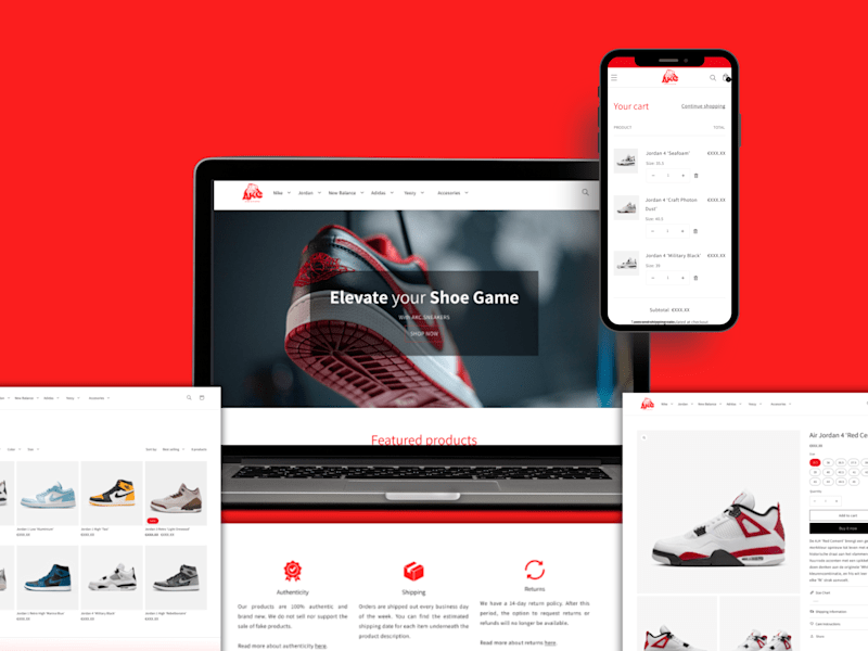 Cover image for E-commerce Website Design