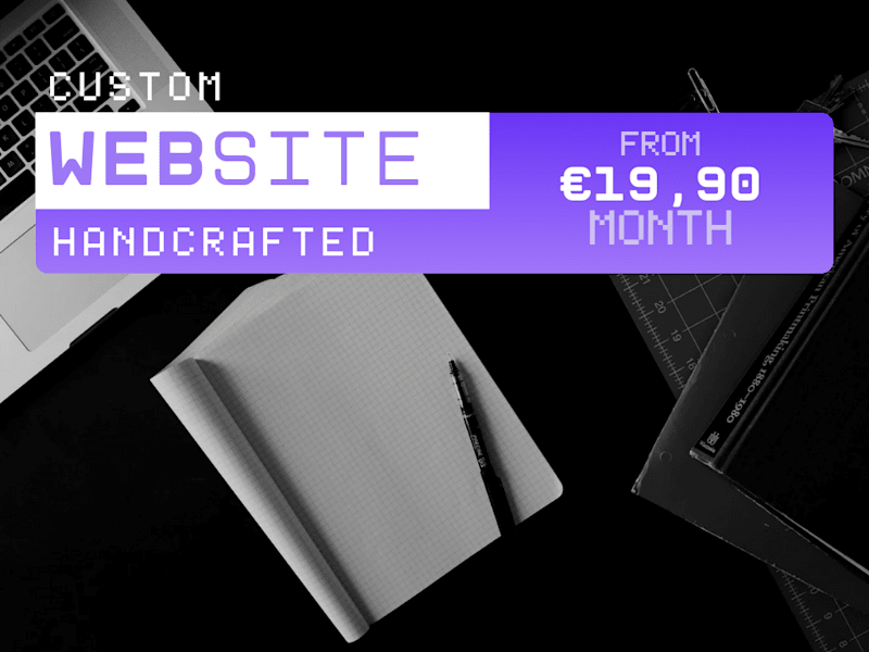 Cover image for Custom Hand-Coded Website · Built For Your Business