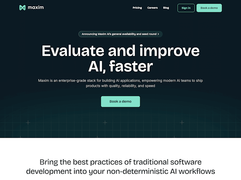 Cover image for The GenAI evaluation and observability platform