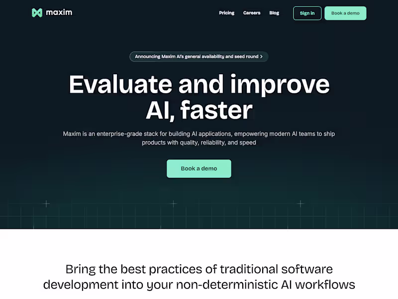 Cover image for The GenAI evaluation and observability platform