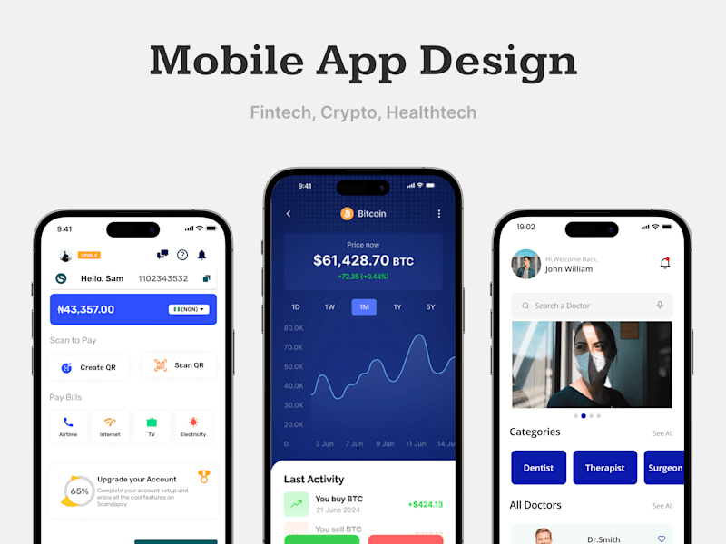Cover image for Mobile App Design UI/UX
