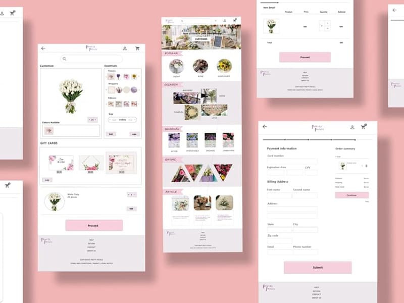 Cover image for Flower Ordering Responsive Website