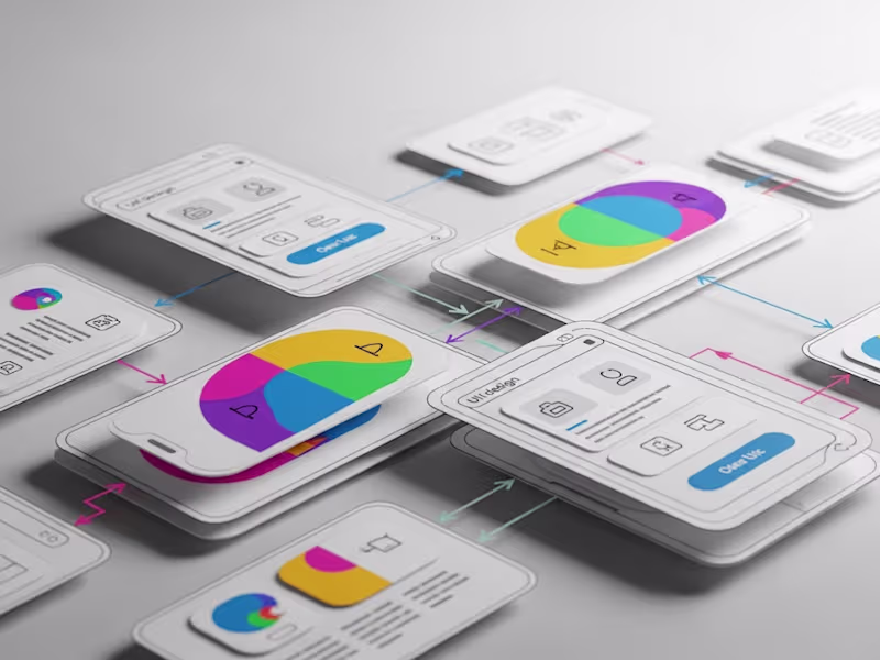 Cover image for Custom UX & UI Design in Figma | User Flows to High-Fidelity
