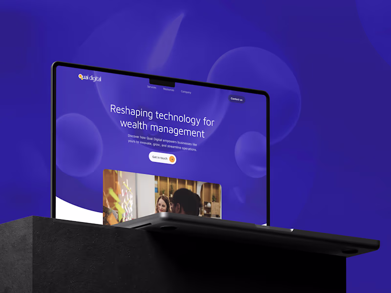 Cover image for Creative & impactful Framer website to help your business grow