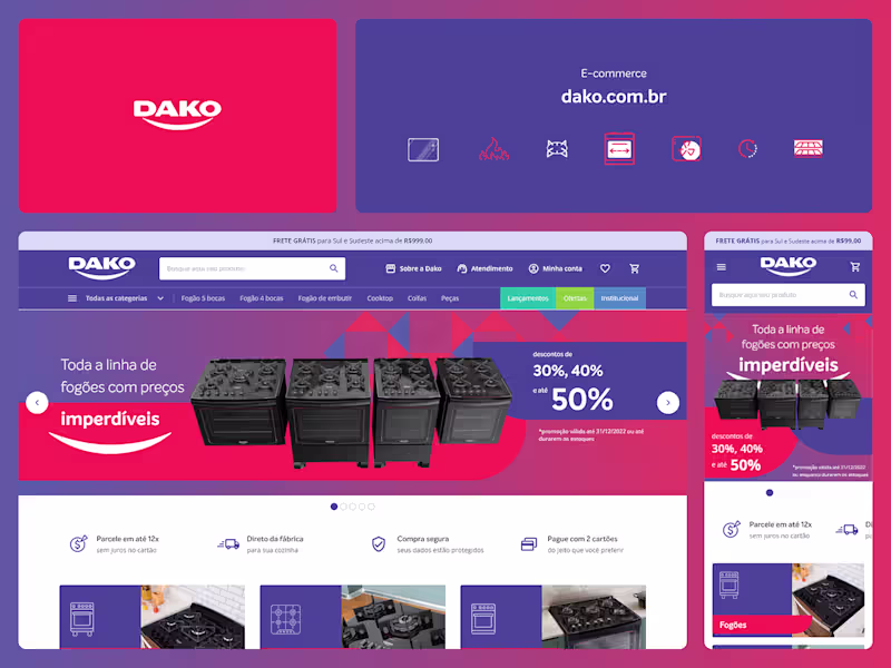 Cover image for Dako Eletrodoméstimos - Ecommerce