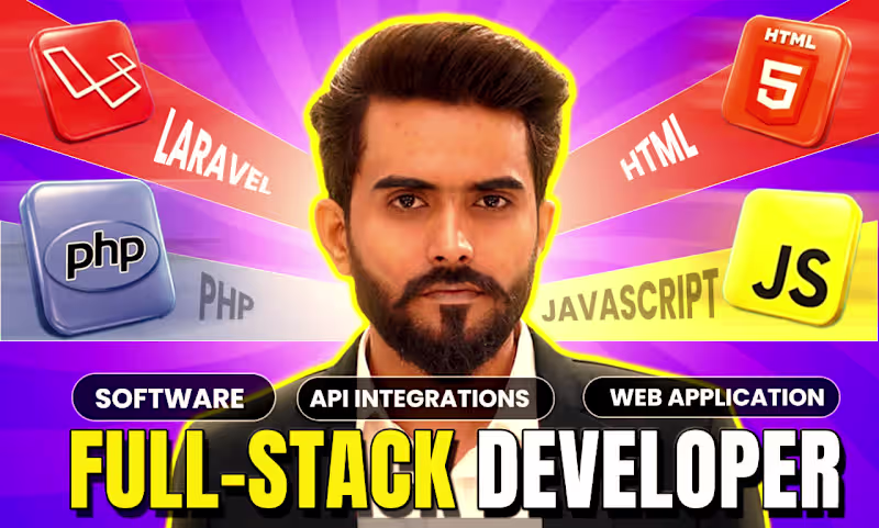 Cover image for PHP Laravel Full Stack Developer