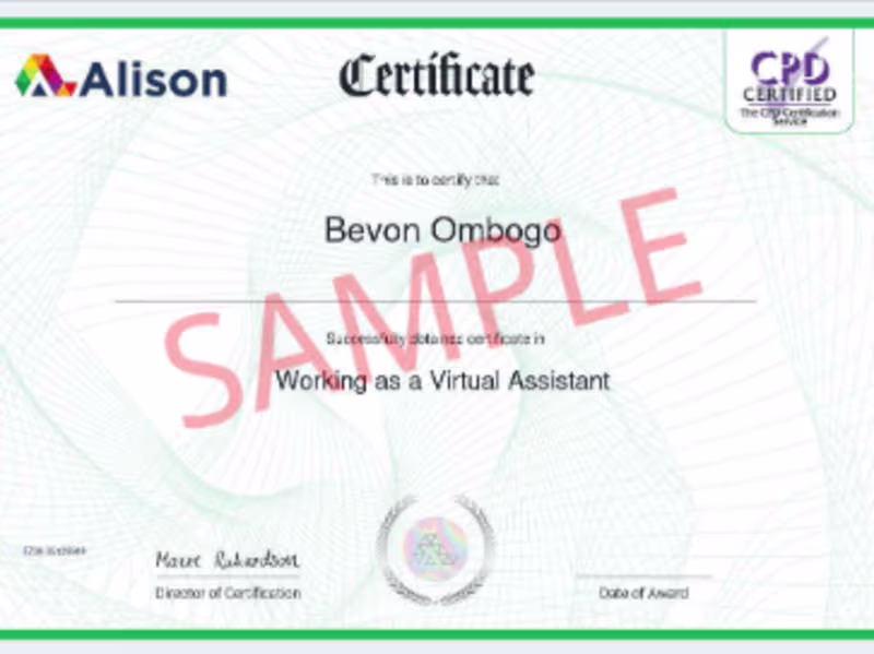 Cover image for  professional personal Assistant and Virtual Assistant services 
