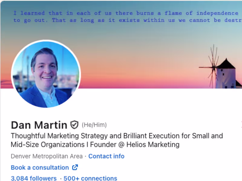 Cover image for Founder/CEO LinkedIn Growth Strategy - Confidential Clients