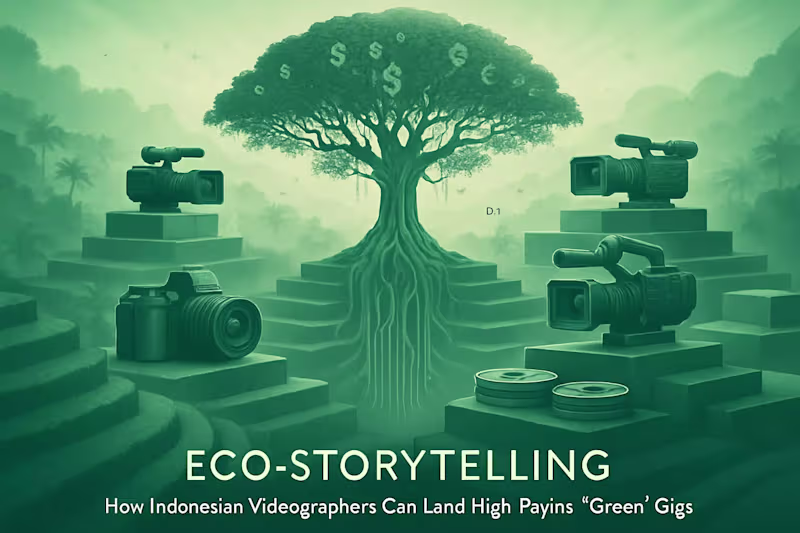 Cover image for Eco-Storytelling: How Indonesian Videographers Can Land High-Paying 'Green' Gigs