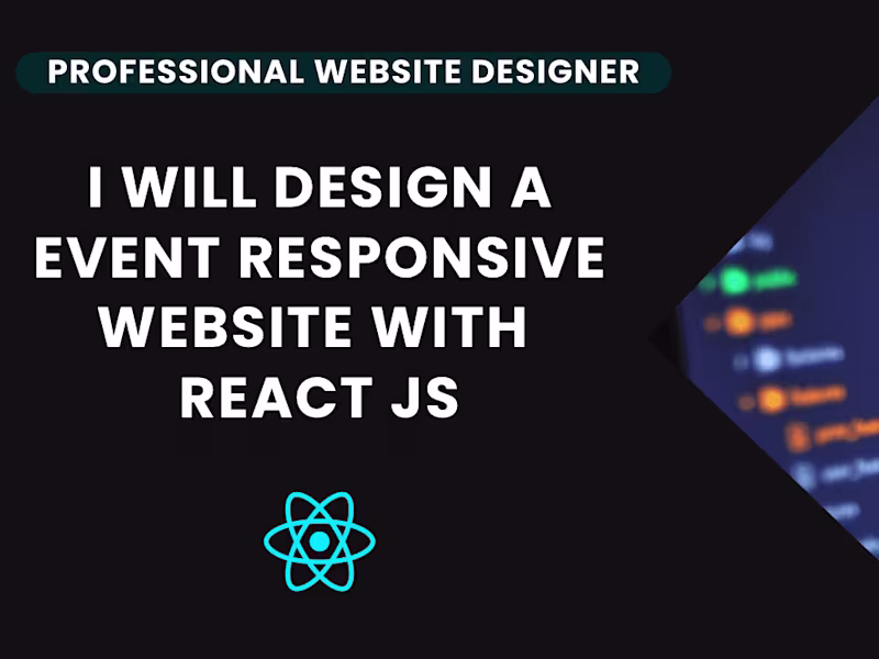 Cover image for I will develop an Event Website for your wedding, launching etc