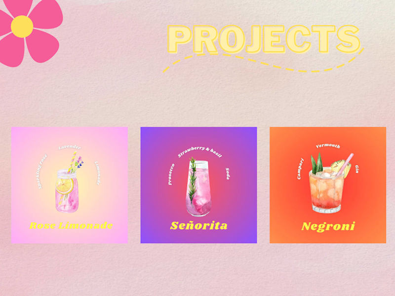 Cover image for Cocktail menu design
