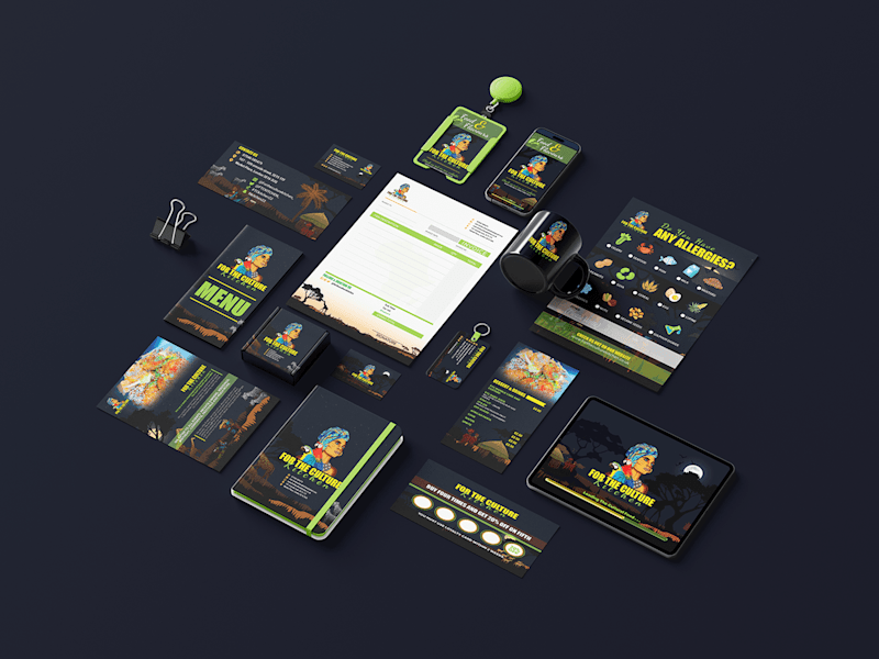 Cover image for African Cultural Kitchen Restaurent Branding