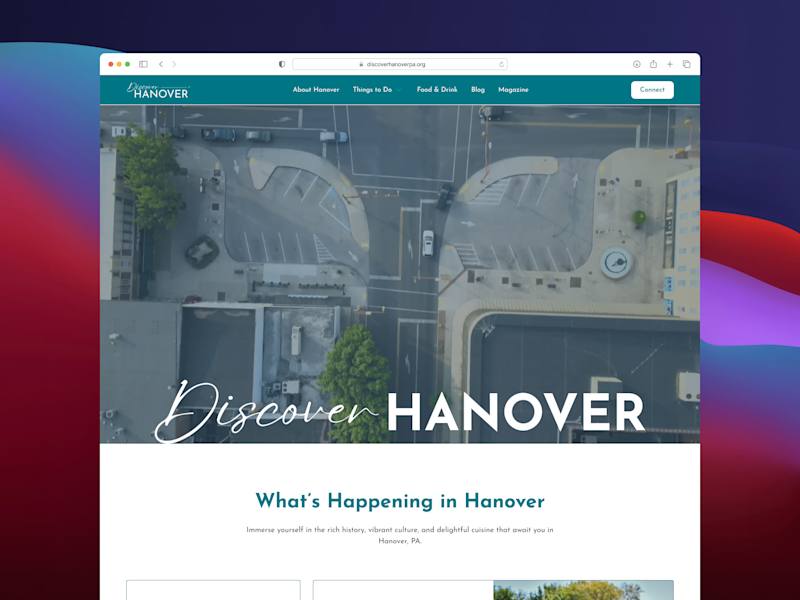 Cover image for Discover Hanover – Tourism Website