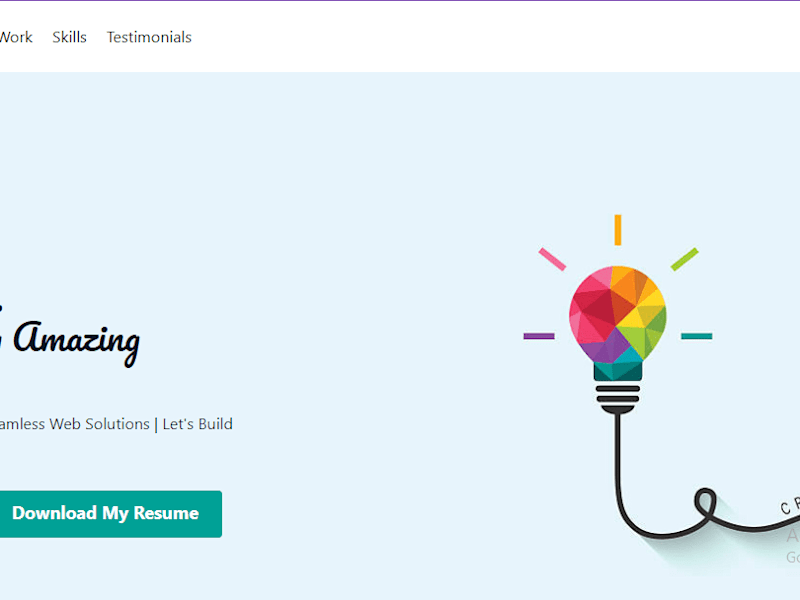 Cover image for Portfolio Website