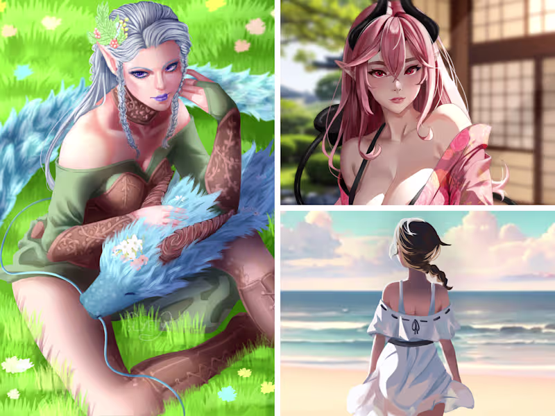 Cover image for Let's create a beautiful illustration !