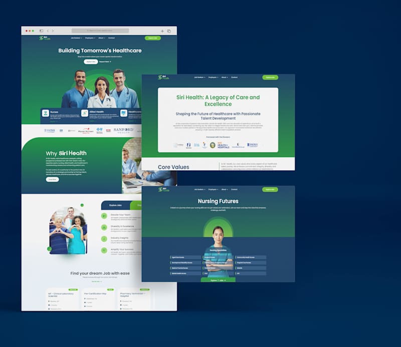 Cover image for Sirihealth Website