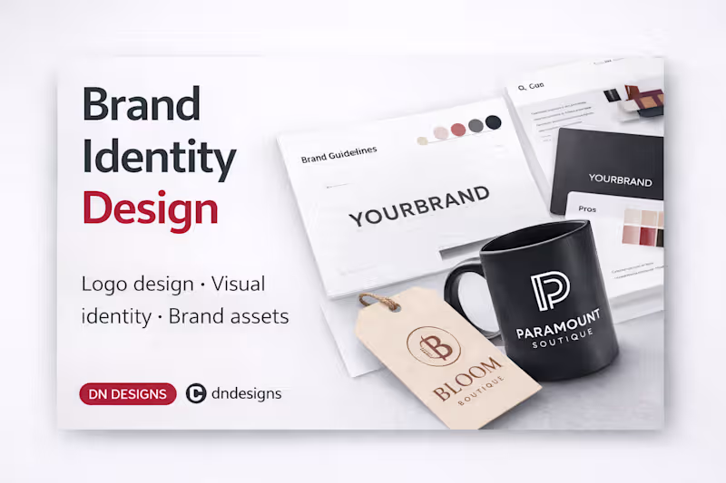 Cover image for Brand Identity Design for Startups & Consumer Brands