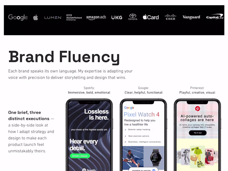 Cover image for Deck Designer & Marketing Strategist - Tech, Finance, Lifestyle 