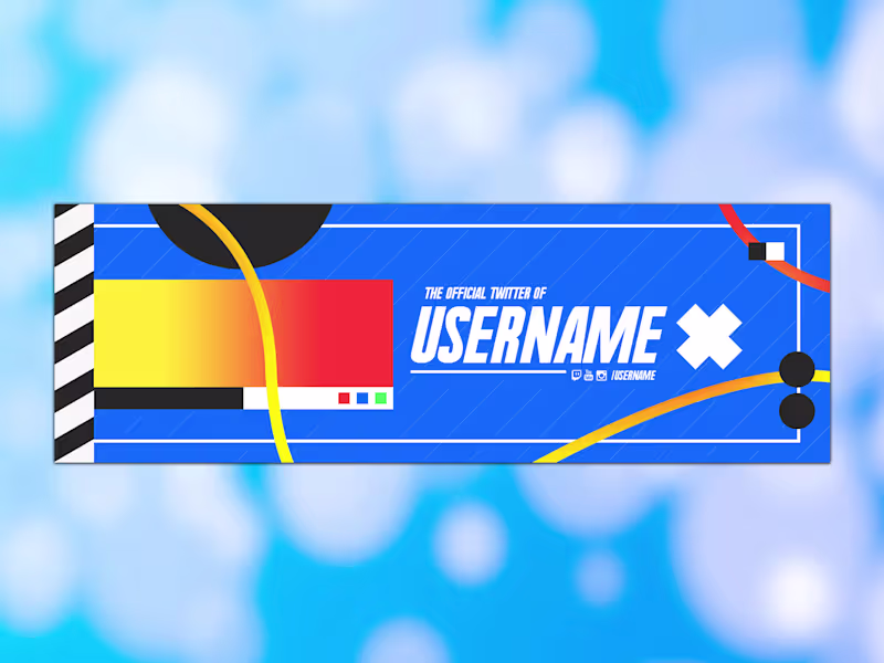 Cover image for Twitter / X Header Design